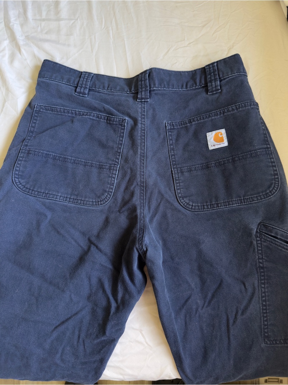 Carhartt Men’s Navy Carpenter Cargo Pants